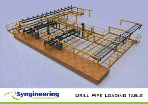 Drill Pipe Loading Table