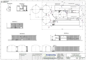 Typical MBR plant design from Syngineering